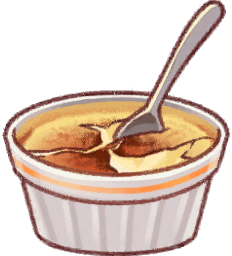 크림 브륄레 trickcal food